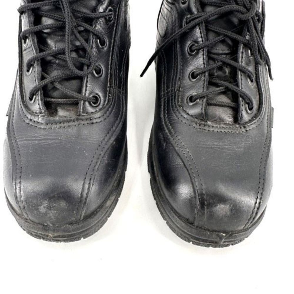 Thorogood Womens Leather Double Track Oxford Softstreet Work Shoes Black Size 8W - Picture 2 of 9